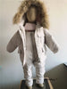 2pcs Set Children Winter Down Jacket and Jumpsuit