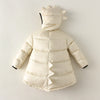 Dinosaur 3D Parka  Windproof Thicken  Down Jacket 12M-6Y