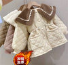 Girls Padded Thickened Wide Pockets Jacket 2Y-8Y