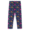 Kid's Leggings Dark Small Heart Print 2Y-7Y