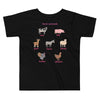 Toddler Short Sleeve Tee Farm Animals 2Y-5Y