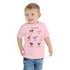 Toddler Short Sleeve Tee Farm Animals 2Y-5Y