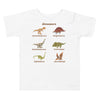 Toddler Short Sleeve Tee Dinosaurs 2Y-5Y