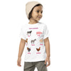 Toddler Short Sleeve Tee Farm Animals 2Y-5Y