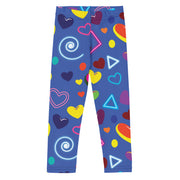 Kid's Leggings Berro Blue 2Y-7Y