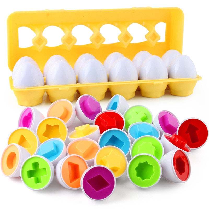 Learning Educational Toy Matching Sorting Shapes