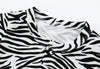Black White Wave Print Long Sleeve Jumpsuit 12M-24M