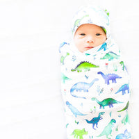 Baby Swaddle Wrap With Matching Hat Style