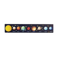 Wooden Solar System Puzzle Board Game 8 Planets