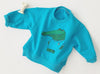 Unisex Funny Crocodile Cartoon Baby Sweater 7M-24M